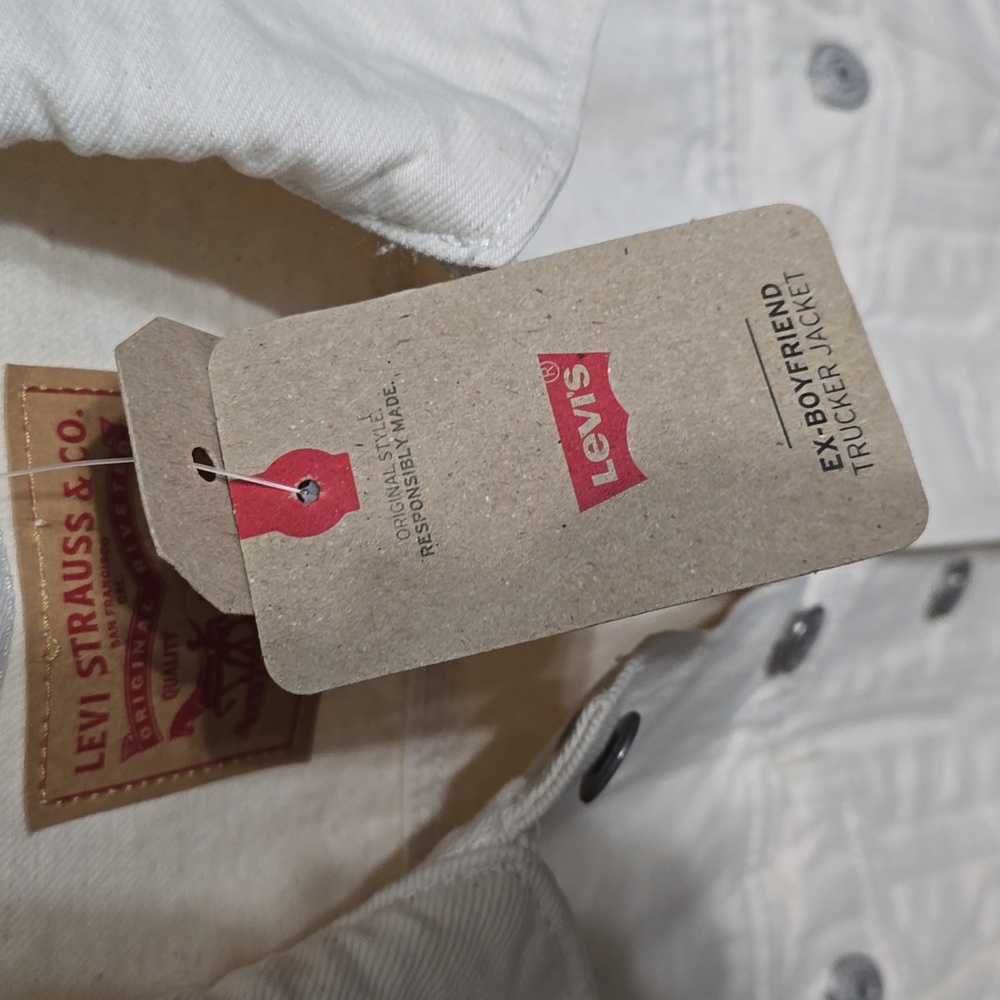 Levi's NWT Denim Jacket Ladies Sz XS. Box - Picture 5 of 14